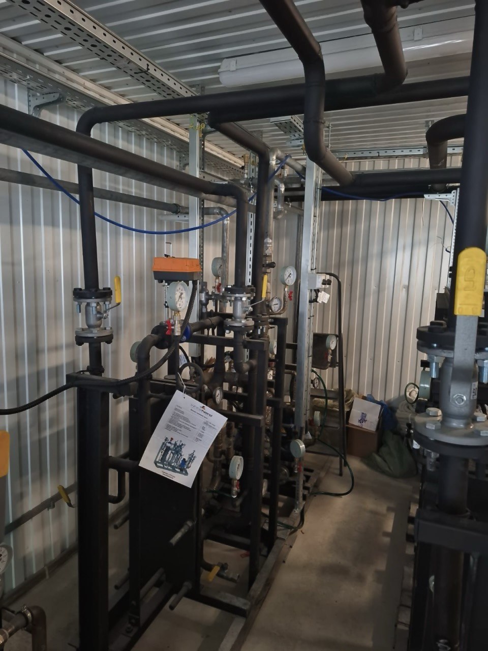 Перерасчет блочного теплового пункта Перерасчет блочного теплового пункта